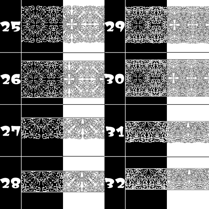 No.139aみそおねぎ飾り枠集