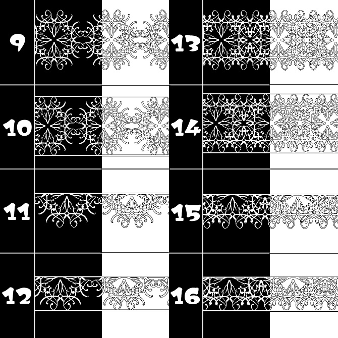 No.139aみそおねぎ飾り枠集