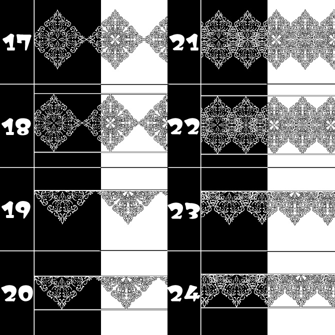 No.139aみそおねぎ飾り枠集