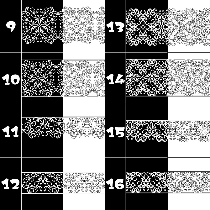 No.139bみそおねぎ飾り枠集