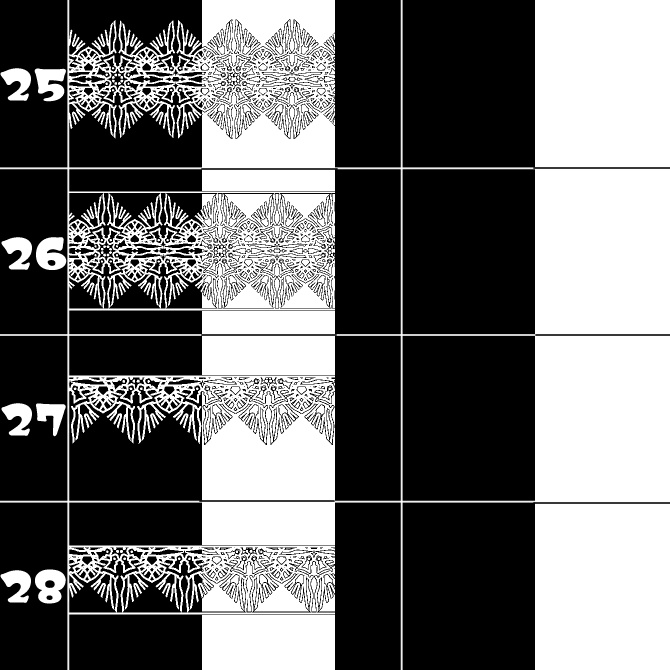 No.140みそおねぎ飾り枠集