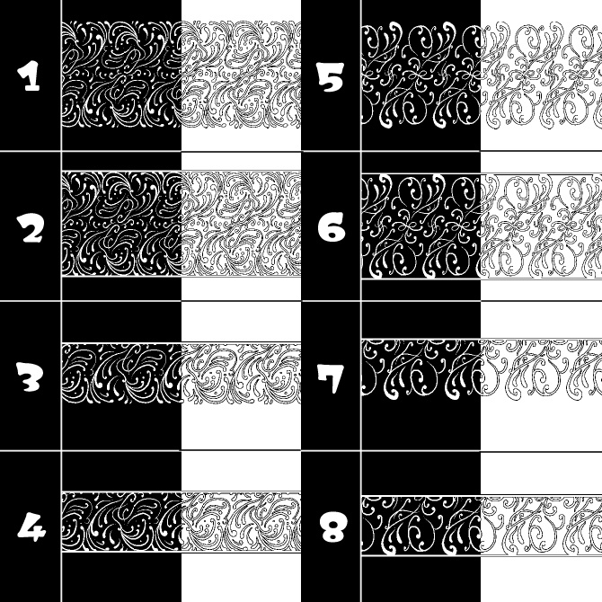 No.141みそおねぎ飾り枠集