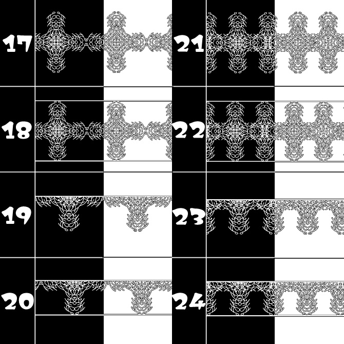 No.142みそおねぎ飾り枠集