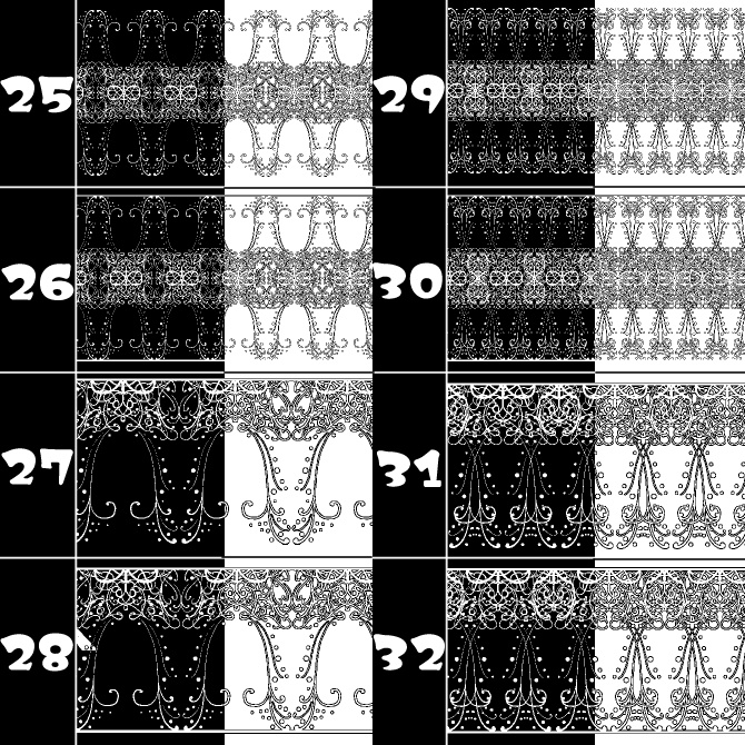 No.143みそおねぎ飾り枠集