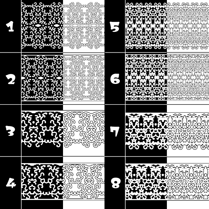 No.144みそおねぎ飾り枠集