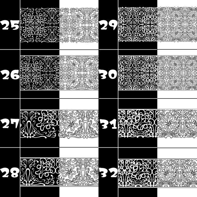 No.146aみそおねぎ飾り枠集