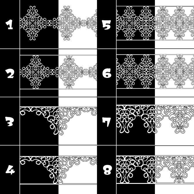 No.146aみそおねぎ飾り枠集