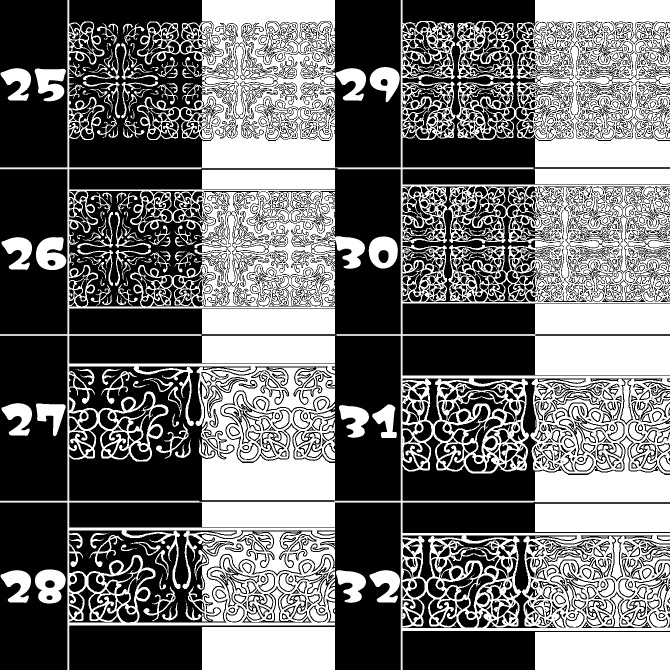 No.146bみそおねぎ飾り枠集