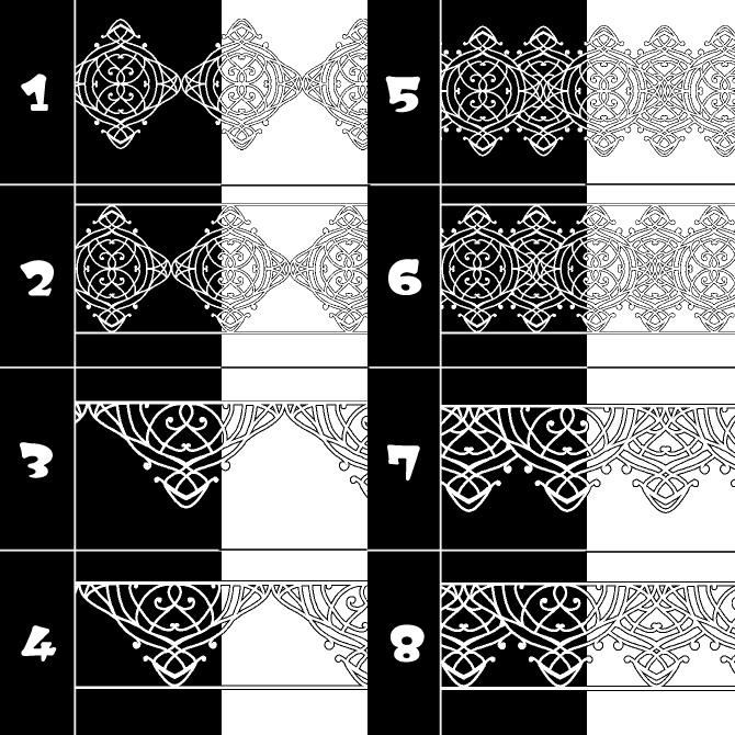 No.147みそおねぎ飾り枠集