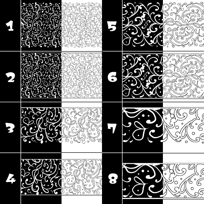 No.149みそおねぎ飾り枠集