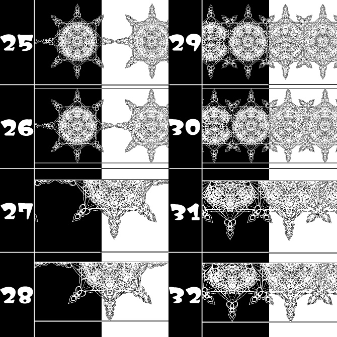 No.152みそおねぎ飾り枠集