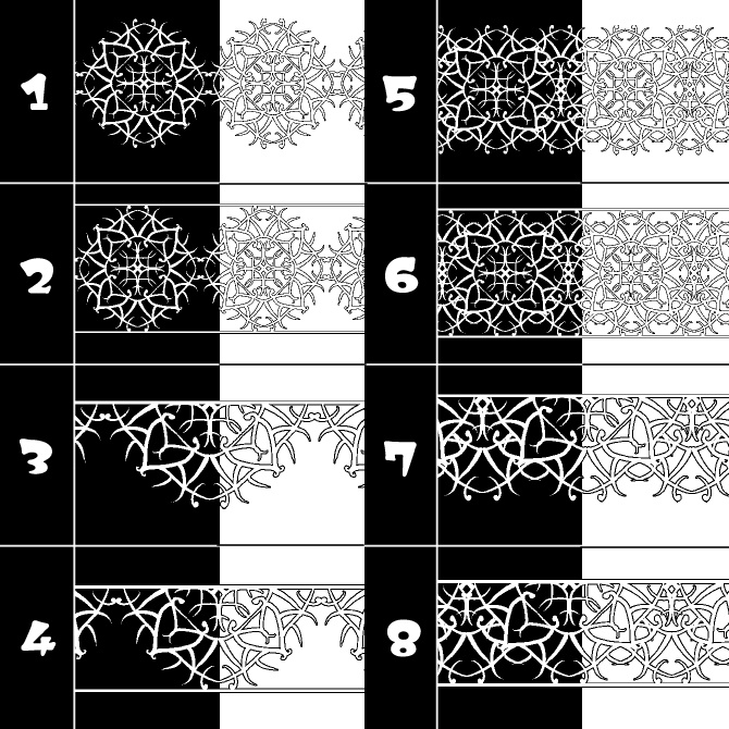 No.155aみそおねぎ飾り枠集