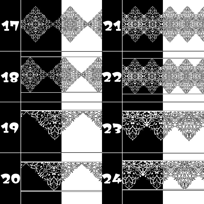 No.155bみそおねぎ飾り枠集