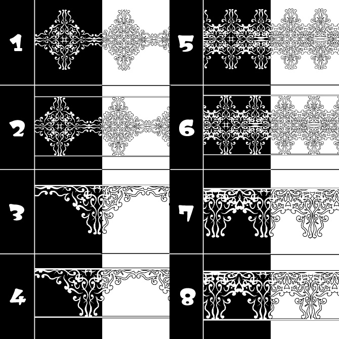 No.155bみそおねぎ飾り枠集