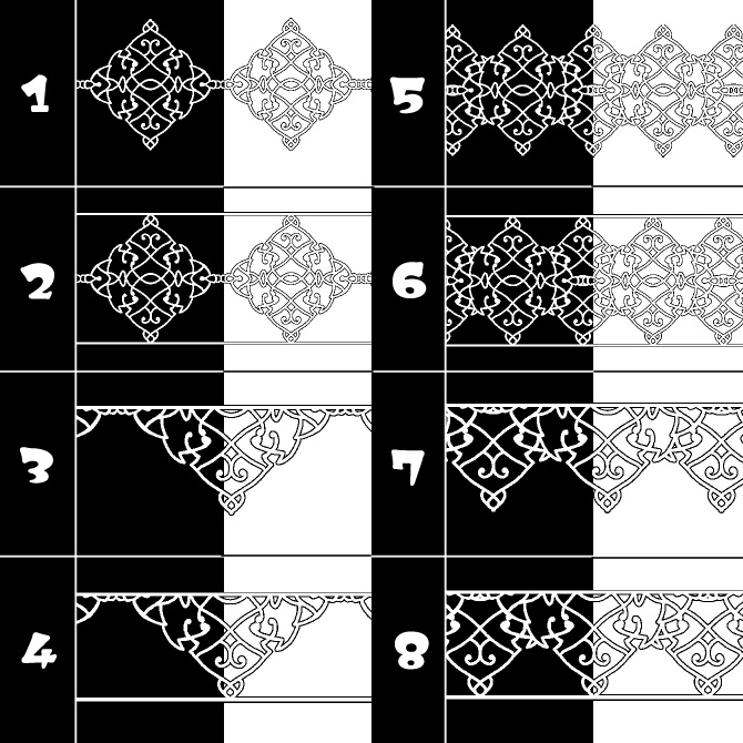 No.156みそおねぎ飾り枠集