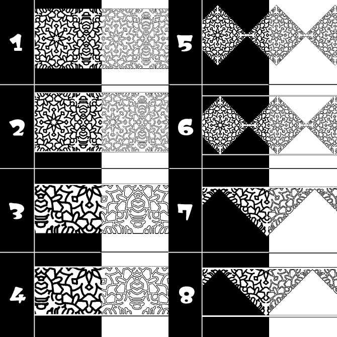 No.157みそおねぎ飾り枠集