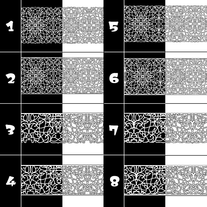 No.159みそおねぎ飾り枠集