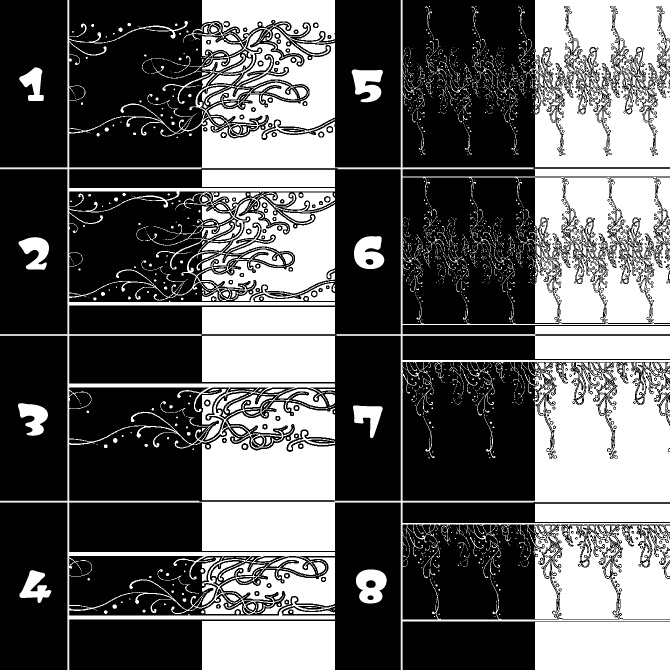 No.161みそおねぎ飾り枠集