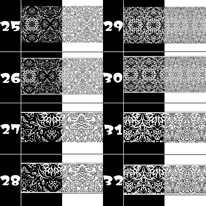 No.164aみそおねぎ飾り枠集