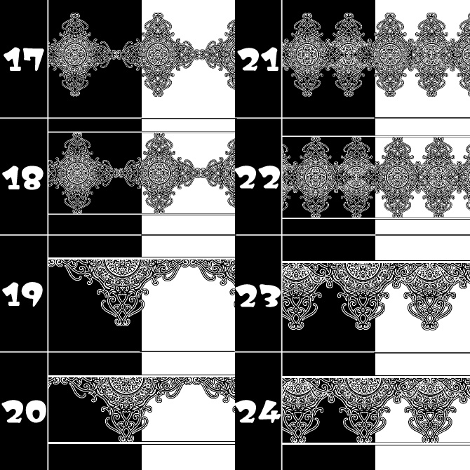 No.169aみそおねぎ飾り枠集