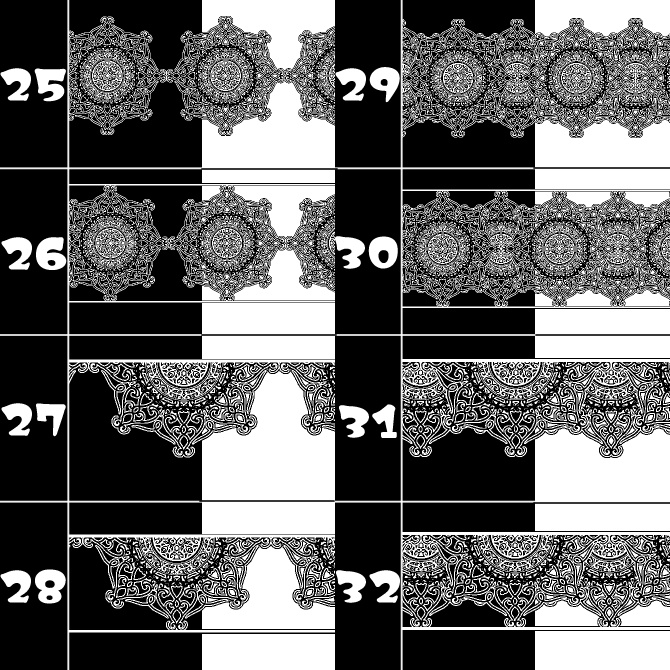 No.169aみそおねぎ飾り枠集