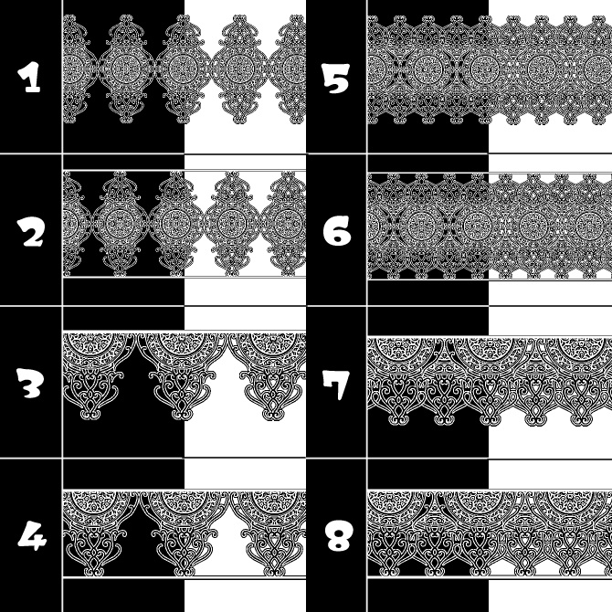 No.169aみそおねぎ飾り枠集