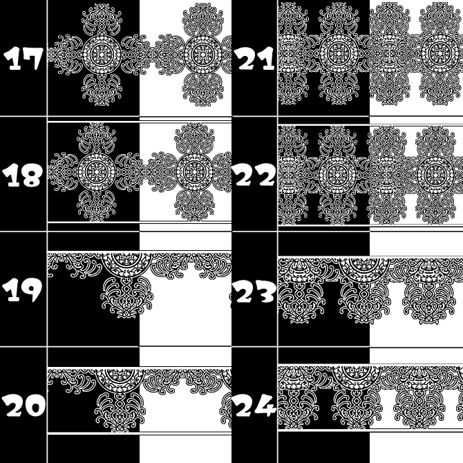 No.169bみそおねぎ飾り枠集