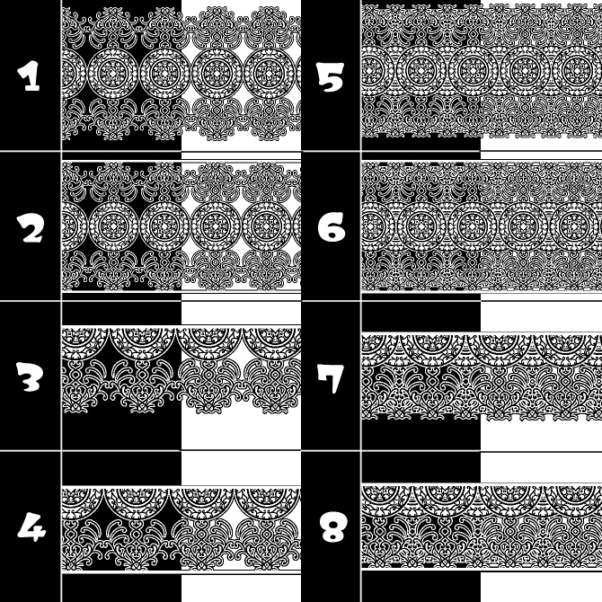 No.169bみそおねぎ飾り枠集