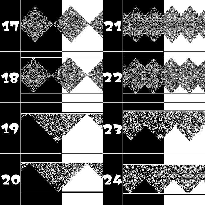 No.171みそおねぎ飾り枠集