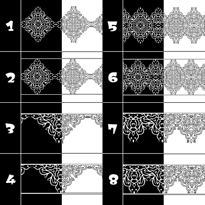 No.174aみそおねぎ飾り枠集