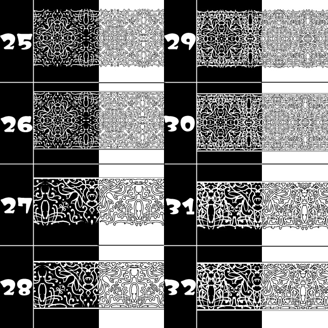 No.174aみそおねぎ飾り枠集