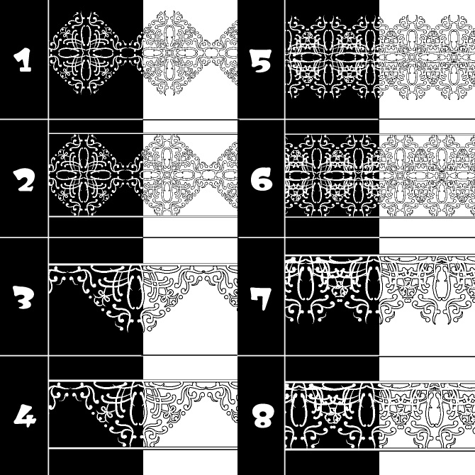 No.174bみそおねぎ飾り枠集
