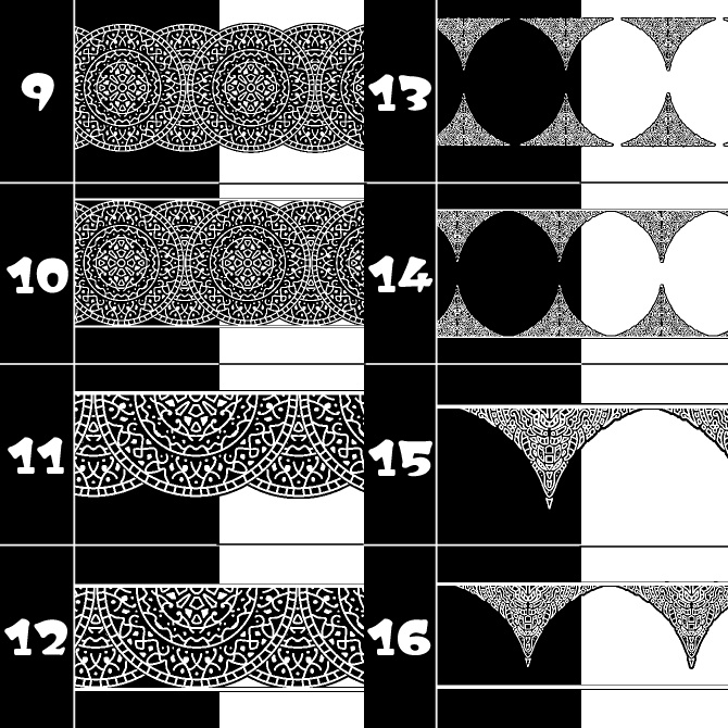 No.177みそおねぎ飾り枠集
