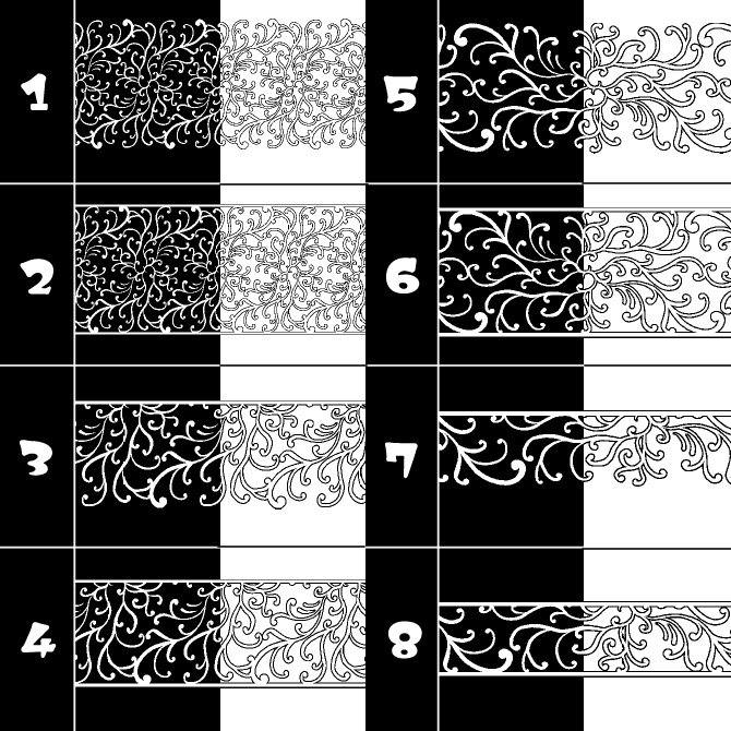 No.178みそおねぎ飾り枠集