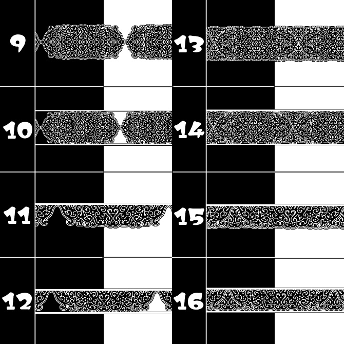 No.180aみそおねぎ飾り枠集