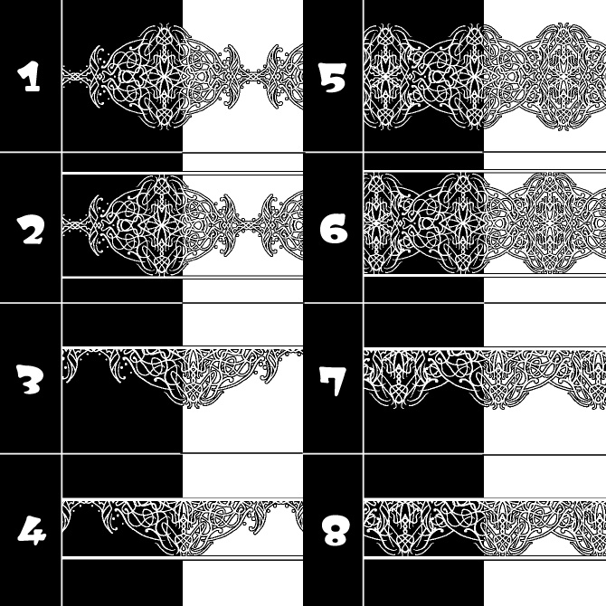 No.181 みそおねぎ飾り枠集
