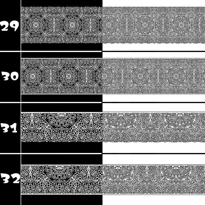 No.182c みそおねぎ飾り枠集
