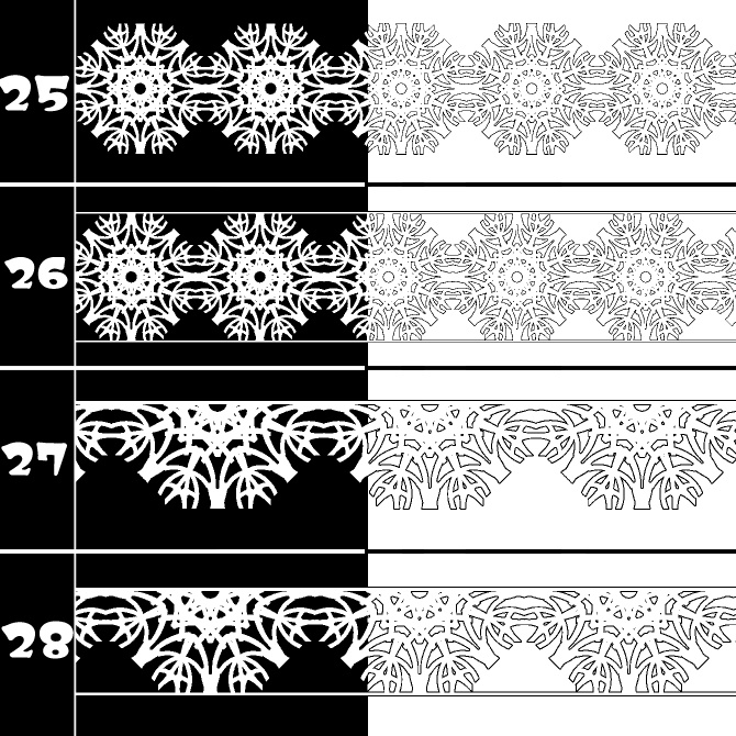 No.184 みそおねぎ飾り枠集