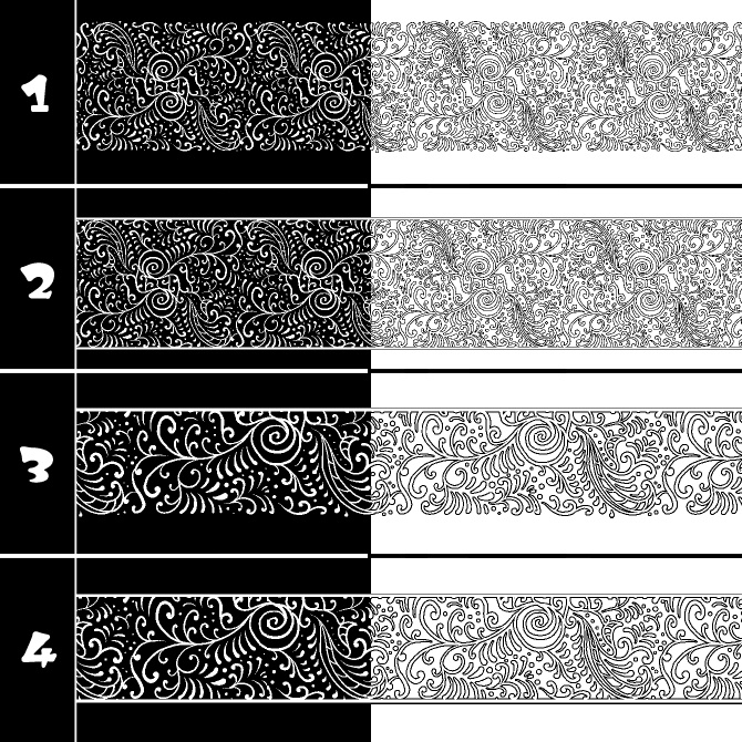 No.189 みそおねぎ飾り枠集