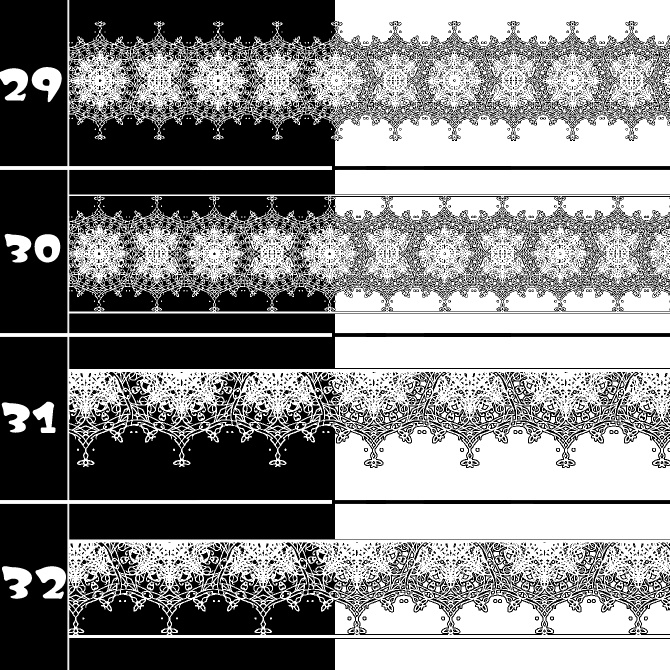 No.192 みそおねぎ飾り枠集