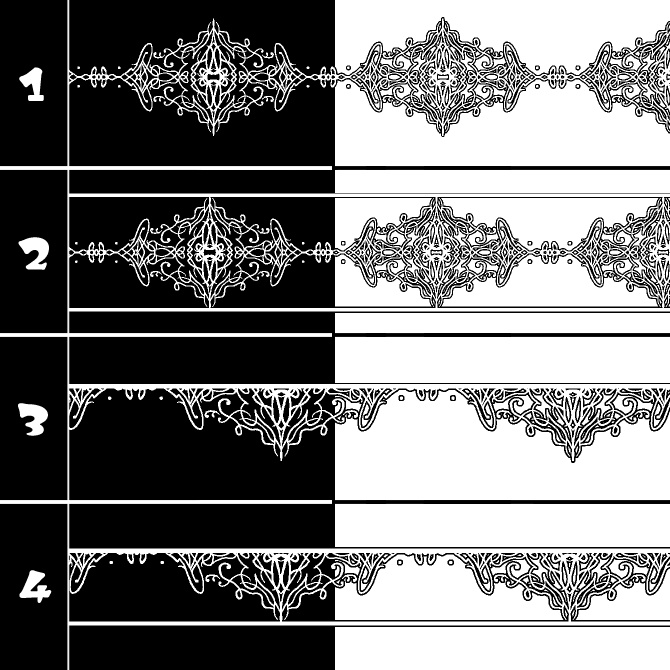 No.192 みそおねぎ飾り枠集