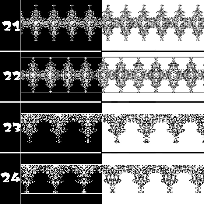 No.192 みそおねぎ飾り枠集