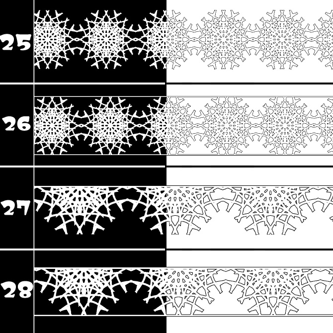 No.195 みそおねぎ飾り枠集