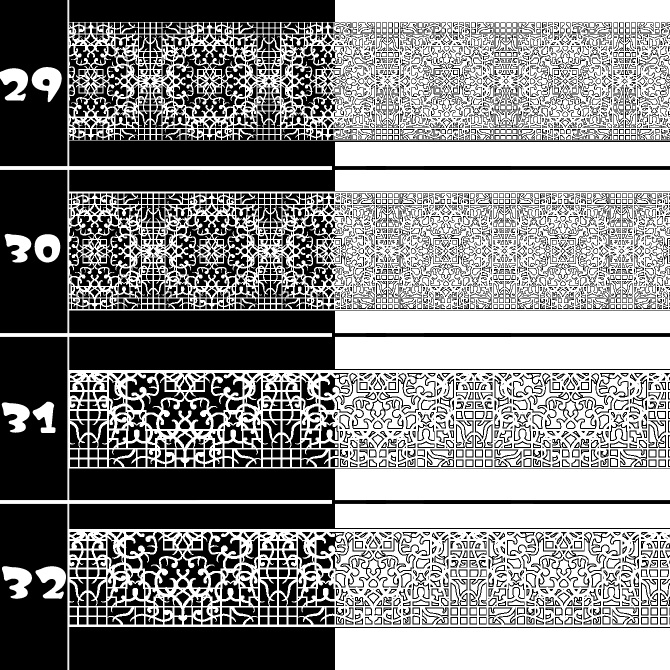 No.196a みそおねぎ飾り枠集