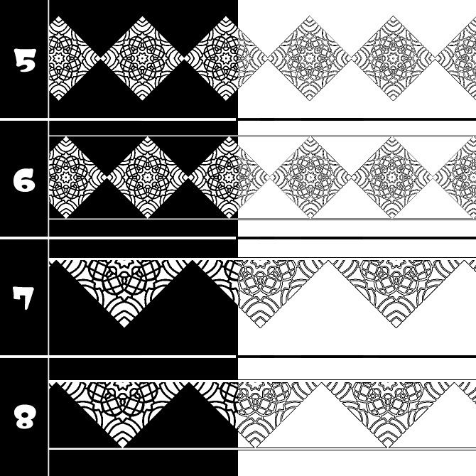 No.198 みそおねぎ飾り枠集