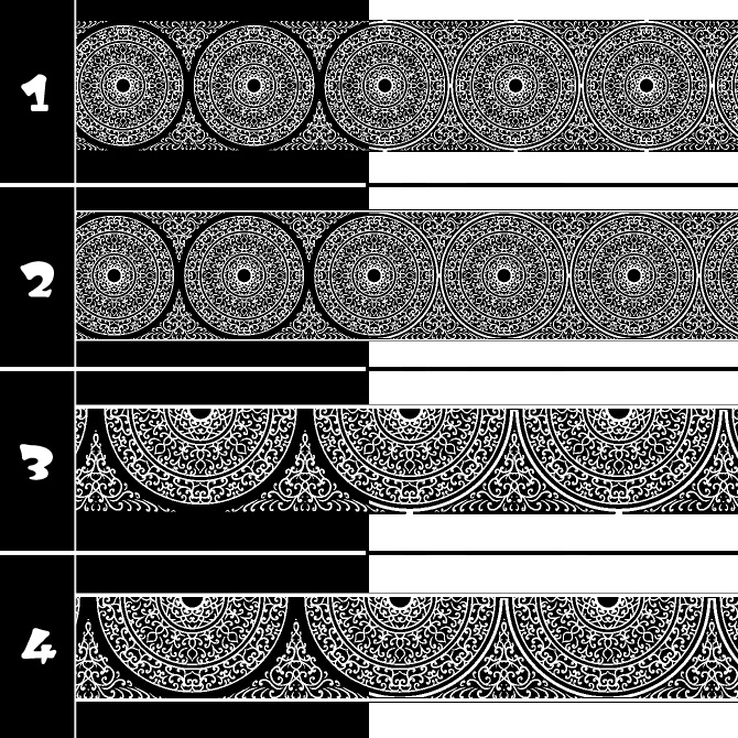 No.199 みそおねぎ飾り枠集