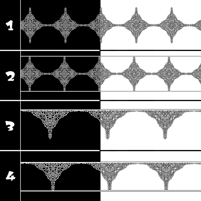 No.200c みそおねぎ飾り枠集