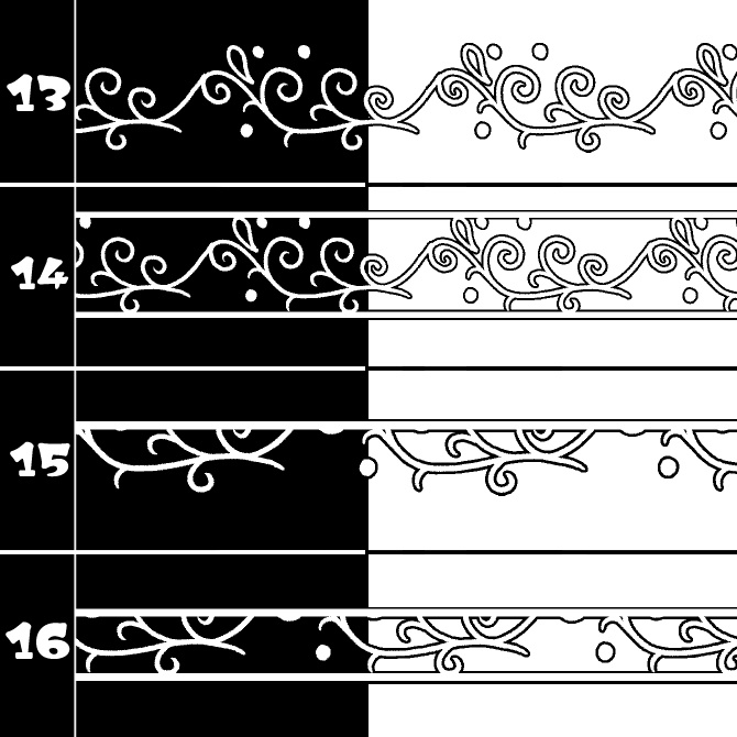 【無償】体験版v2.0ブラシ みそおねぎ飾り枠集