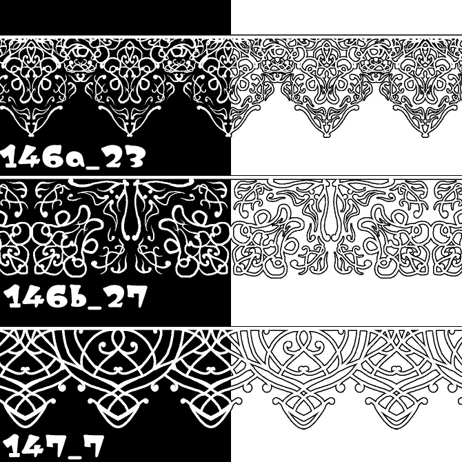 【無償】146a&146b&147 みそおねぎ飾り枠集_体験版ブラシ