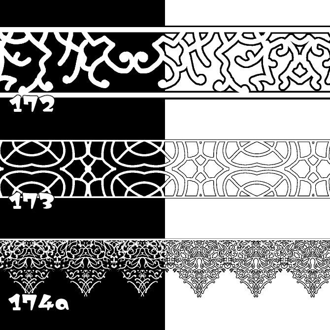 【無償】172&173&174a みそおねぎ飾り枠集_体験版ブラシ